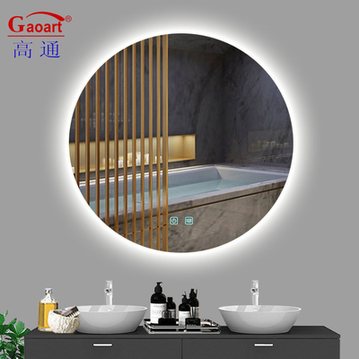 Moderno design Specchio di vetro retroilluminato Bagno Smart LED Touch Screen Specchio di trucco