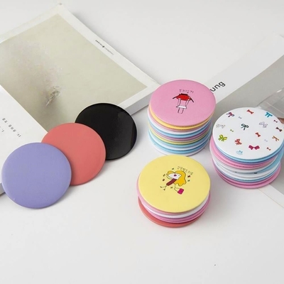 Portable Vanity Cosmetic Mirror Piccola luce rotonda compatta per tutti i giorni