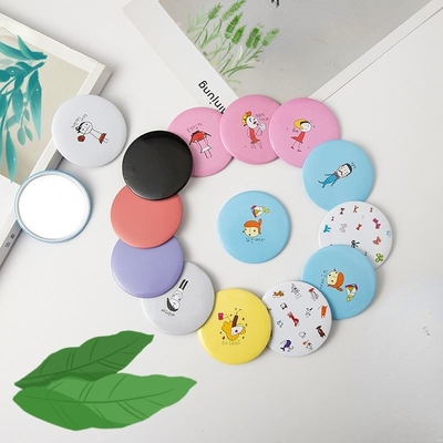 Portable Vanity Cosmetic Mirror Piccola luce rotonda compatta per tutti i giorni