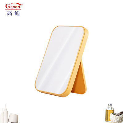 Fashion Design Plastic Glass Mirror Portable Desktop Vanity Compact Makeup per scrivania