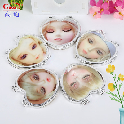 Mini Desk Compatto Make-up Cosmetico Vanity Dressing Standing Portatile Specchio Make-up