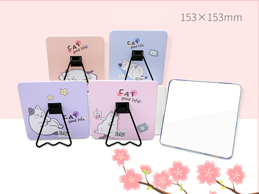 Viaggi Cosmetici Tavolo Superiore Stand Stand Portatile Makeup Specchio da scrivania per Cute Desktop