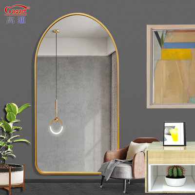 Specchietto di palestra di dimensioni personalizzate per la decorazione del bagno di casa e hotel in stile europeo