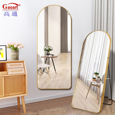 Salotto Specchio di vetro per camerino Studio di danza Hotel trucco Decorazione della camera da letto