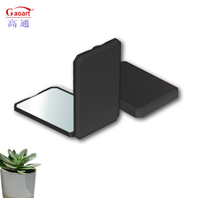 Stylish Heart Shaped Folding Travel Vanity Plastic Glass Mirror per occasioni quotidiane