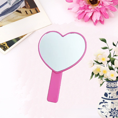 Mini Compact Square Pocket Mirror per il trucco quotidiano e le occasioni di moda