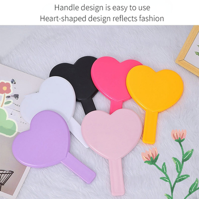 Ogni giorno Cosmetici Viaggi Cute Make Up Vanità Tasca Grande Piccolo Make-up Manuale Custom Mini Manuale Specchio Con Maniglia