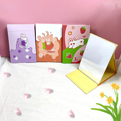 Portatile Vanità Viaggio Piccolo Pieghevole Hotel Makeup Pieghevole Girl Stand Specchio per Cosmetici