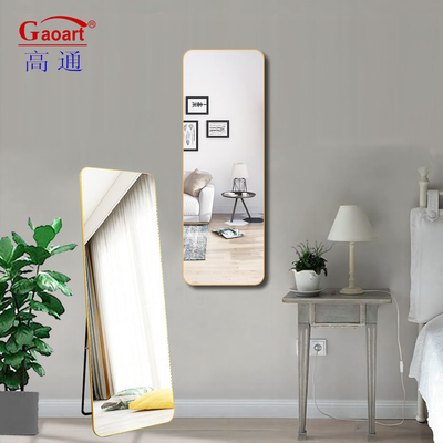 Golden Square Bagno Muro Specchio appeso per grande camera da letto Salone di parrucchieri soggiorno