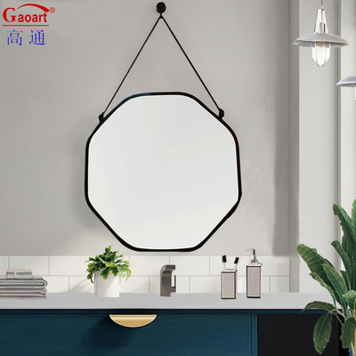 Specchio a cornice di plastica Art Deco per la decorazione del bagno e ogni giorno