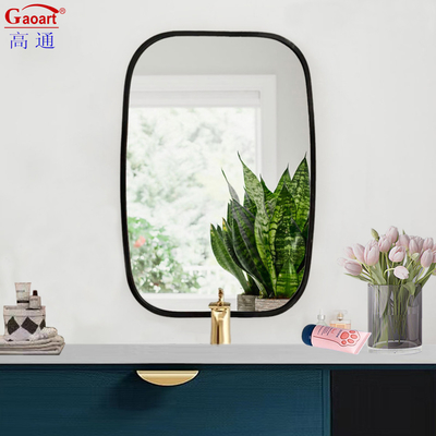 Dimensioni personalizzate Specchio di vetro Specchio a cornice 42,5 x 32,5 x 2,5 pollici Dimensioni del pacchetto