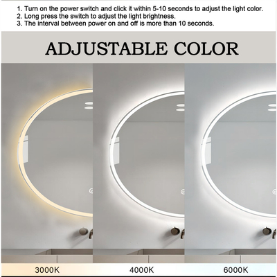 Migliora il tuo bagno con il nostro specchio LED ad alte prestazioni