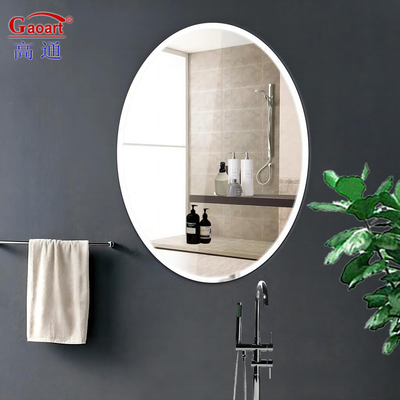 3mm 4mm 5mm 6mm Specchio di trucco senza bordo / Riflettore murale senza cornice con stile di design impermeabile