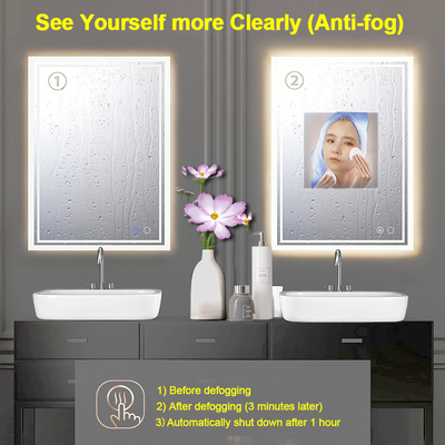 Aggiornate l'illuminazione del vostro bagno con lo specchio LED e la tecnologia avanzata