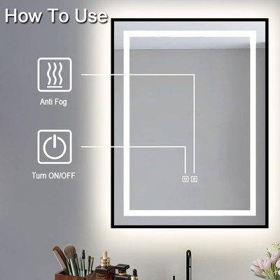 Aggiornate l'illuminazione del vostro bagno con lo specchio LED e la tecnologia avanzata