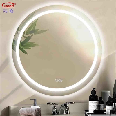Specchio da bagno retroilluminato intelligente montato su parete 4mm Ultra Thin con Switch touch screen