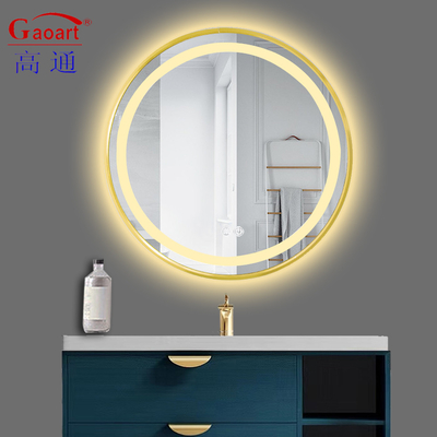 Specchio LED per il bagno a muro illuminato per il trucco con luminosità regolabile