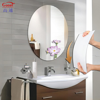 Specchio acrilico per la decorazione del bagno