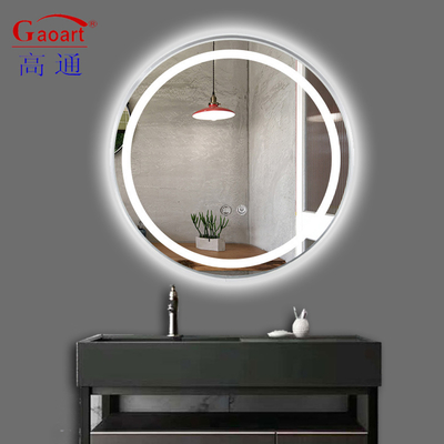 Specchio LED per il bagno a muro illuminato per il trucco con luminosità regolabile