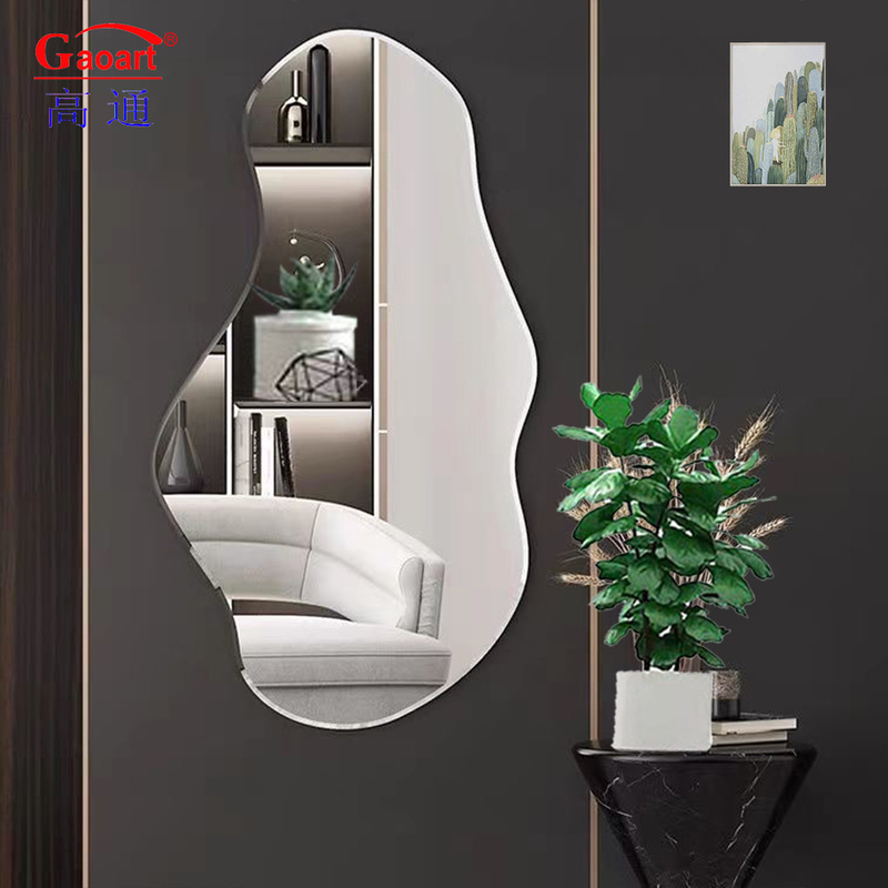 50cm Oro Magico Adesivo Specchio per ogni giorno Decorazione del muro del bagno in casa piena