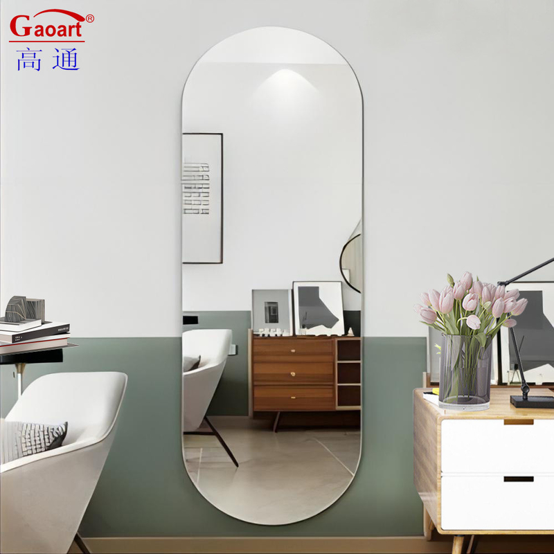 Moderno Design Stile Decorazione Bagno Magia Make Up Vetro Decorativo Oro Specchio di Bellezza