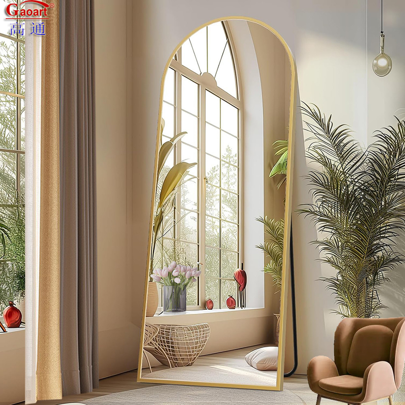 Pavimento Nordic Large Long Full Length Toilet Standing Wall Led Hair Station Home Decor Salone Specchio 50 Salone CN SHN