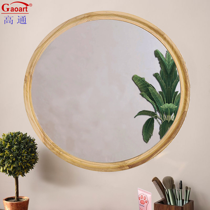 Lunghezza del pavimento Specchio Moda Legno Grande Rustico Bagno Moderno Inquadratto Decorazione Antica Specchio In Legno