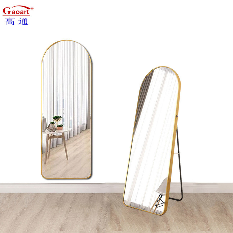 Specchio da pavimento di design moderno per la decorazione domestica