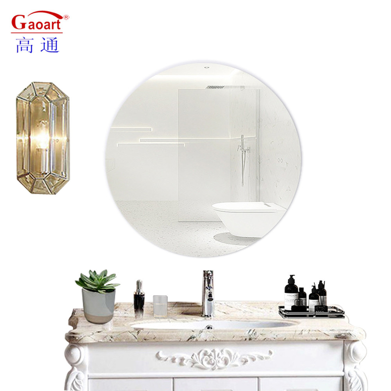 Moderno stile vetro senza cornice grande specchio da parete bagno per la decorazione del soggiorno