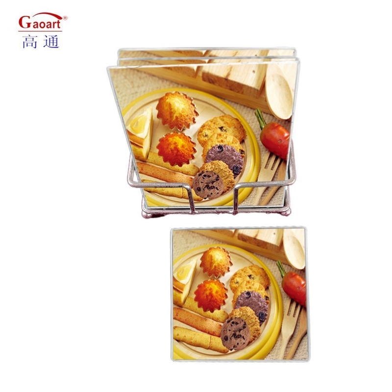 Disco da taglio temperato per utensili da cucina in vetro per dimensioni personalizzate e forma quadrata chiara