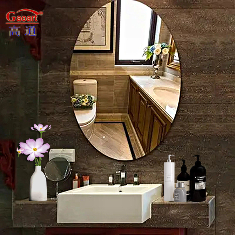 Home Decor Specchio Moderno Specchio a muro in forma di vestito Forma per grande cerchio Forma di bellezza stella 50