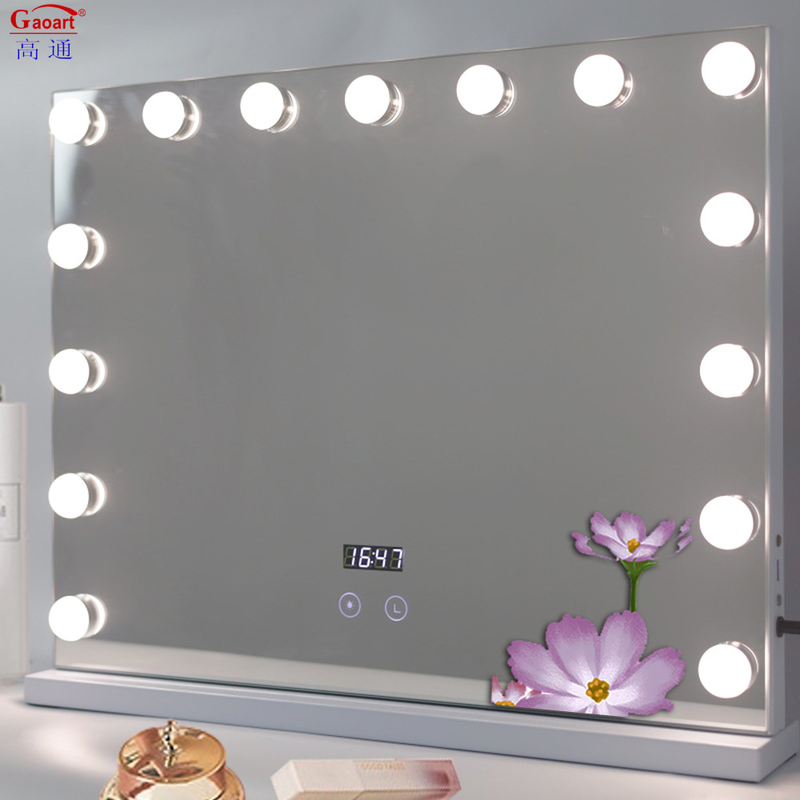 Hollywood Big Fill Body Makeup illuminato Full Wall Light Hair Salon Vanità Specchio Cosmetico