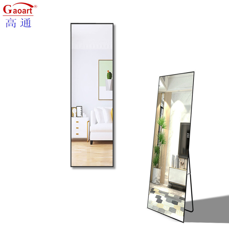 Stile di design contemporaneo Grande dimensione Specchio di parete ovale per la decorazione della camera da letto
