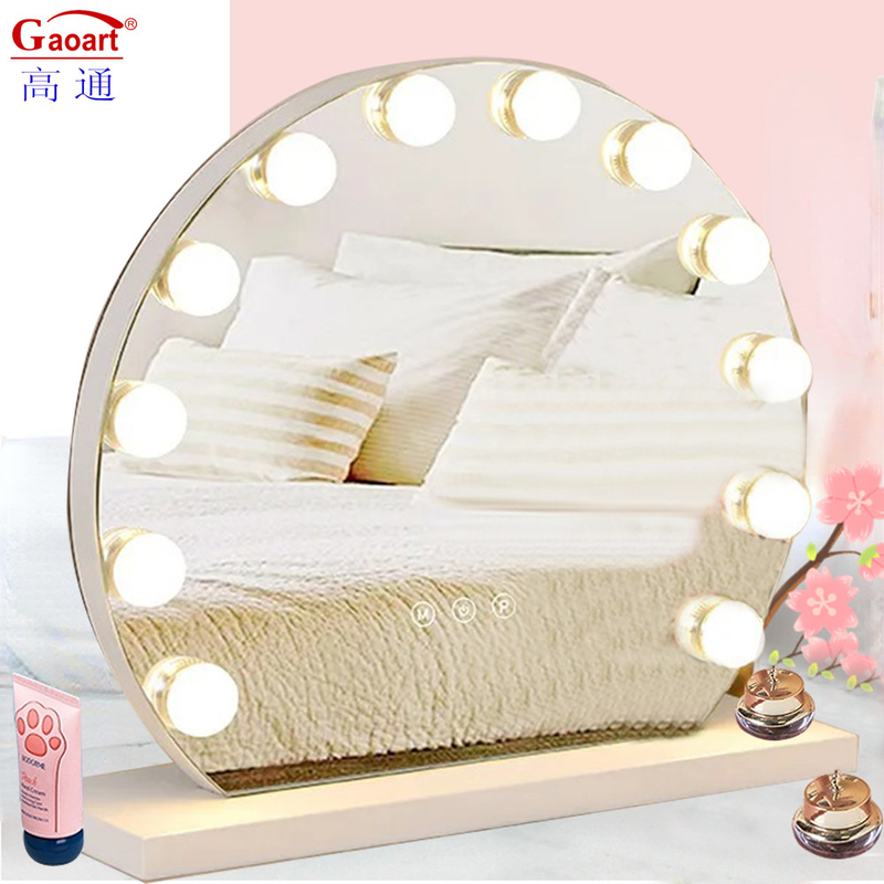 Lampada a LED a cromo Decorazione domestica con specchio di Hollywood Extra LOGO Sì Specchio cosmetico