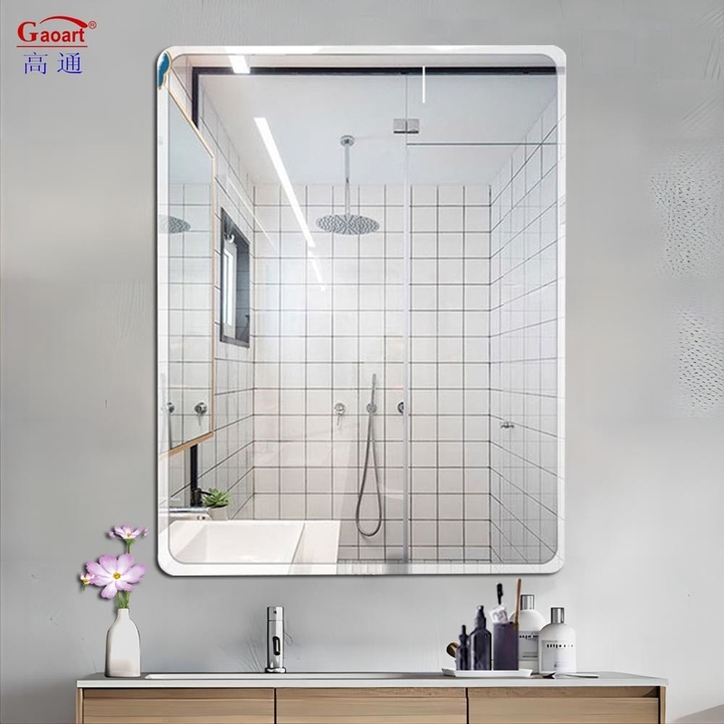 Grande camera da letto Studio di danza Decorazione Disegno Bagno Specchio Adesivo per Parete Adesivo Specchio
