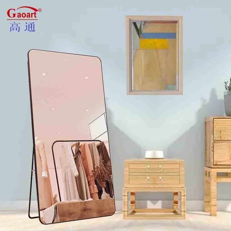 Modern Stylish Hotel Vanity Pavimento da ballo Sala Cheval Arco extra grande Specchio a tutta lunghezza
