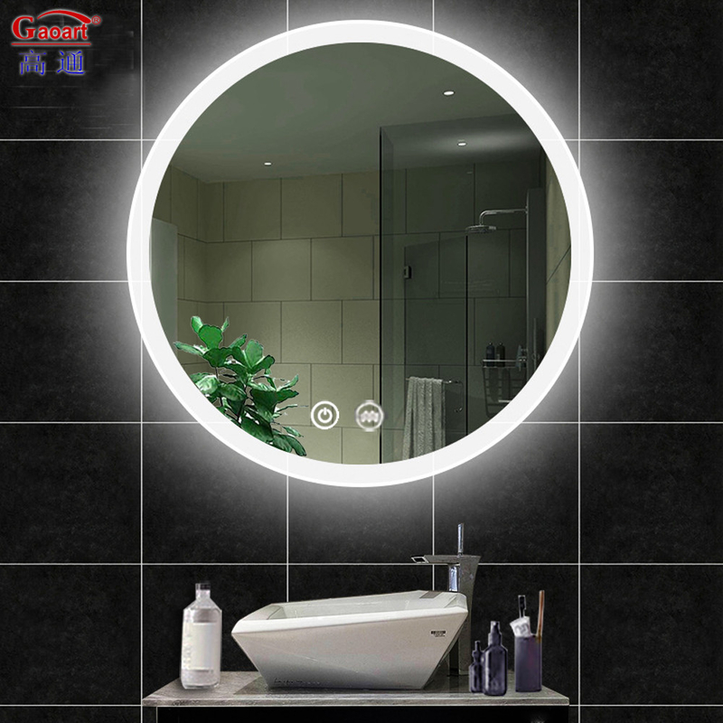 Funzione di interruttore a contatto LED Light Wall per il camerino a tutta lunghezza in camera da letto moderna