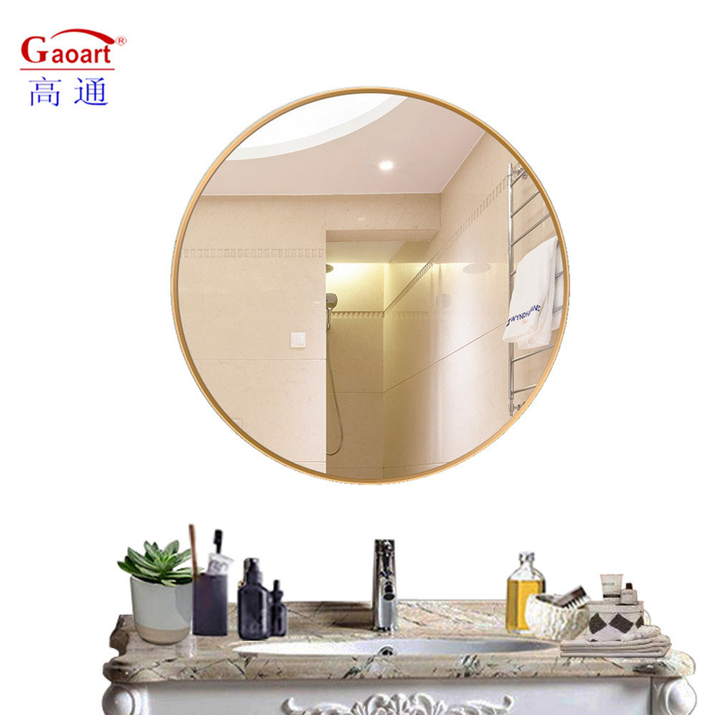 Bagno Decorativo Specchio rotondo con lenzuola incrollabile doccia grandezza piena Lunghezza vetro