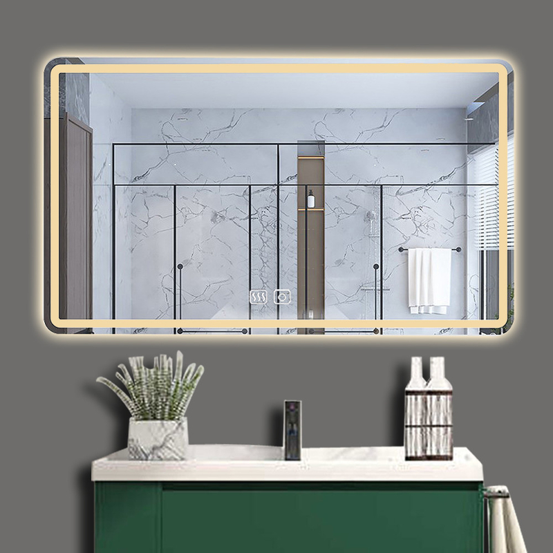 Disegno moderno Dimensioni personalizzate Bagno LED Specchio Lampada da parete per decorazioni domestiche in tutta la stanza