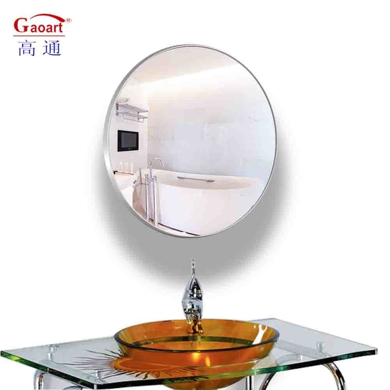 Grandi specchi di vetro di alluminio cornice di metallo Muro appeso con dimensioni personalizzate Decorazione domestica
