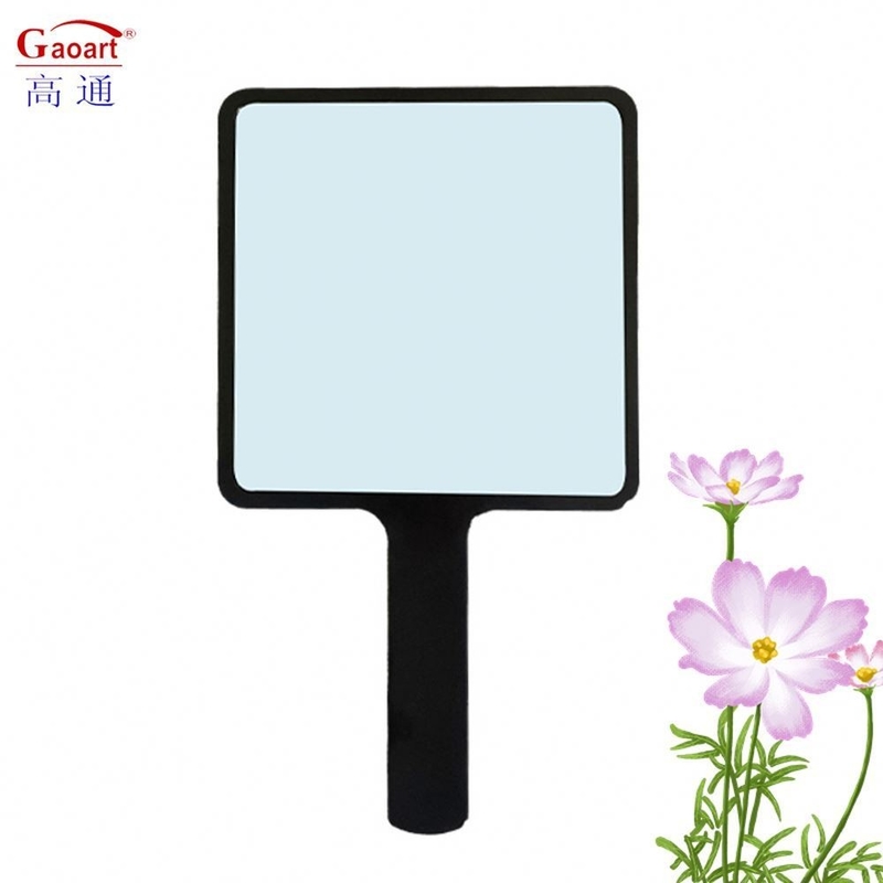 Disegno di moda per i viaggianti Plastic Glass Mirror Make-up Vanity Dressing con logo