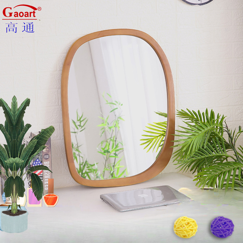 Moderno Stile Lunghezza Piena In Legno Cornice Decorazione Parete Specchio Con Disegno sofisticato