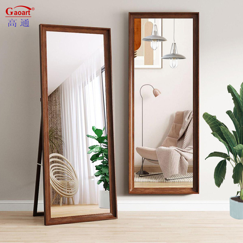 Soggiorno Arco d'oro antico Bagno Bagno Bagno Decorazione domestica Specchio a telaio di plastica