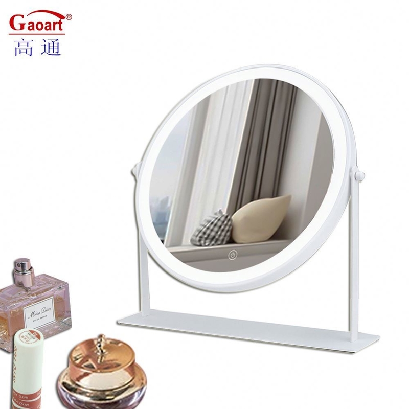 Tavolo per vestiario da donna compatto con specchio a luce a LED Ideale e per la casa