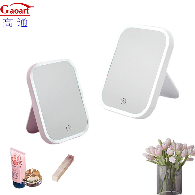 18x13.5cm LED Light Mirror Vanity Make Up Compact per la decorazione della casa in design moderno