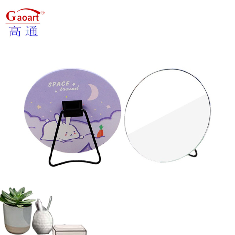 Viaggi Cosmetici Tavolo Superiore Stand Stand Portatile Makeup Specchio da scrivania per Cute Desktop